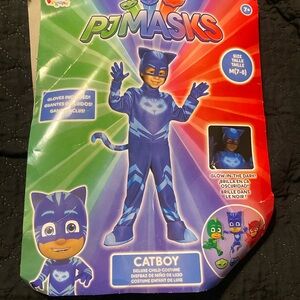 L@@K! PJ MASK CATBOY COSTUME SZ M (7/8)